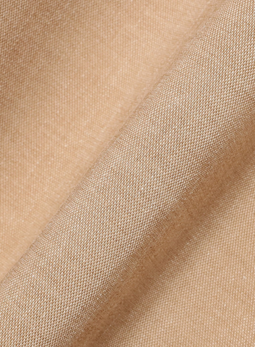 Natural Oxford Flared Skirt