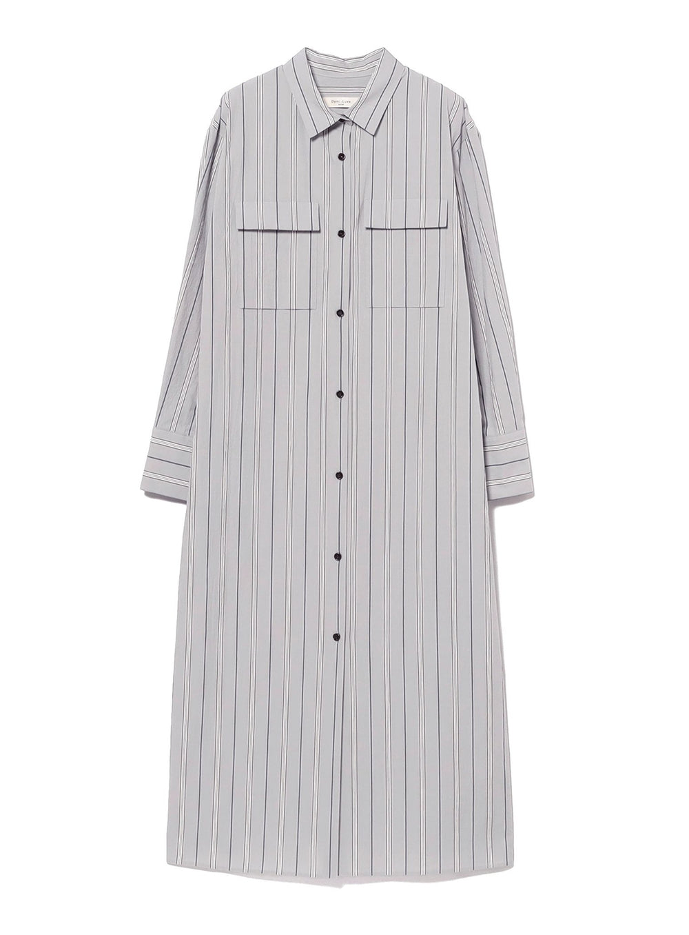 Striped Shirt Dress