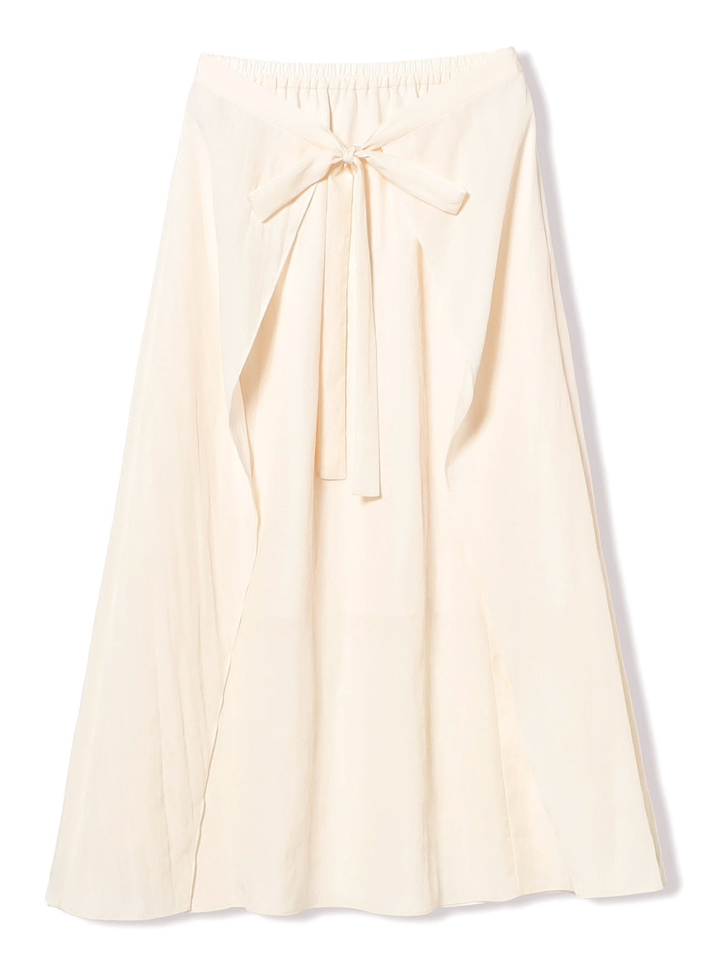 Front Tie Gathered Skirt