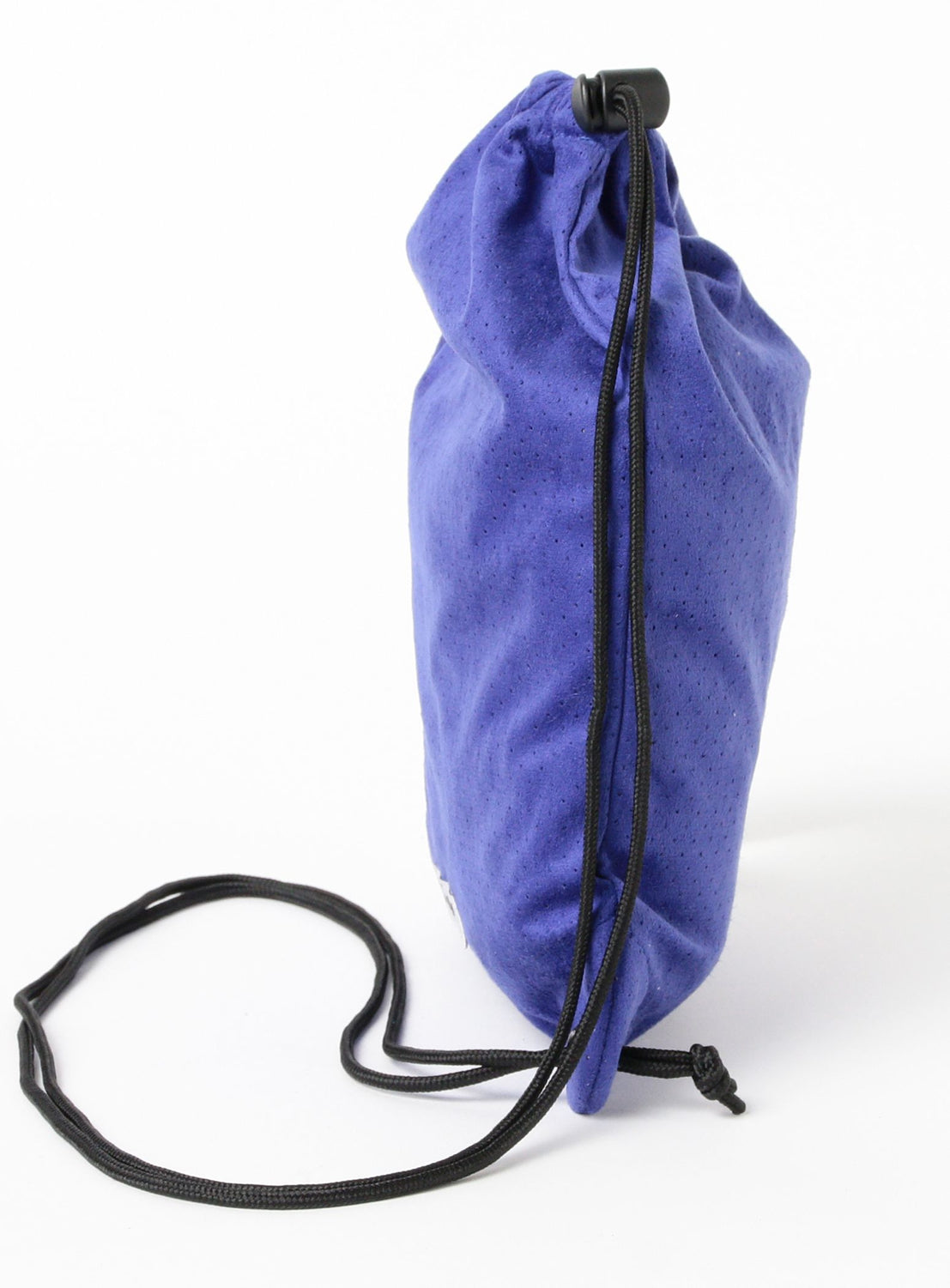 Perforated Drawstring Shoulder Bag