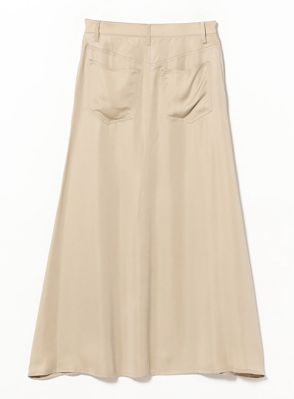 Cupro Back Yoke Skirt