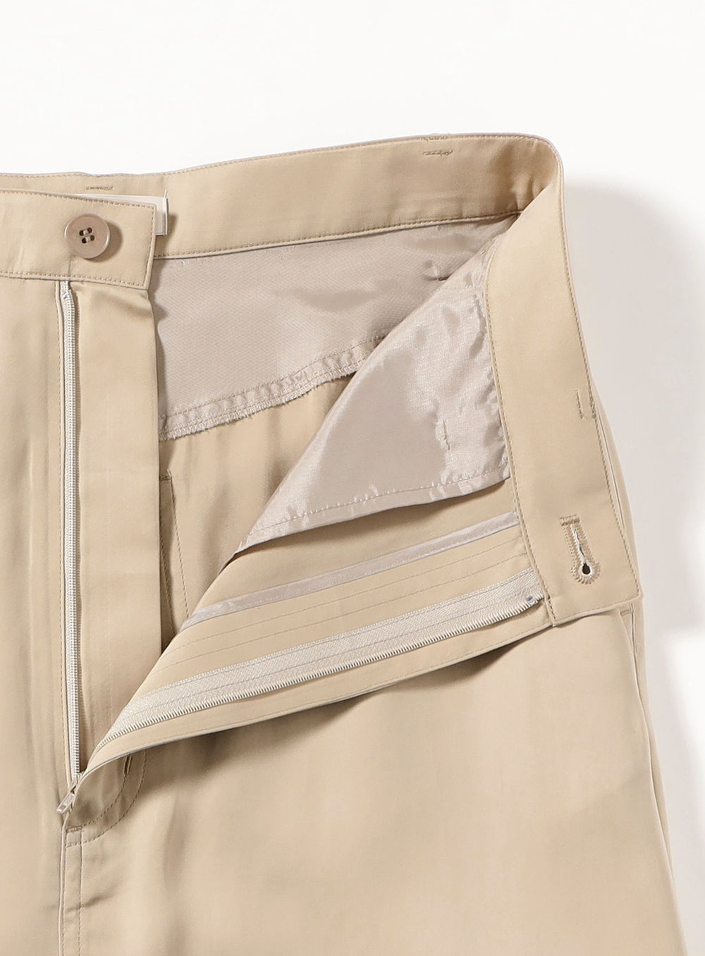 Cupro Back Yoke Skirt