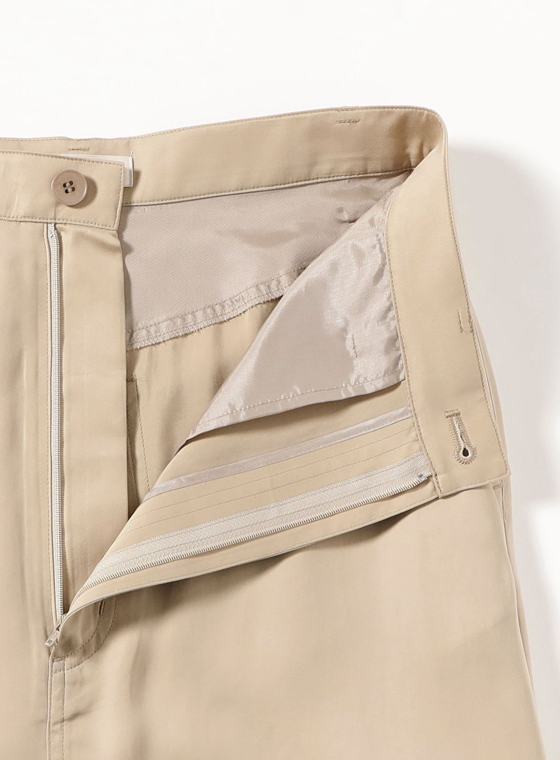 Cupro Back Yoke Skirt