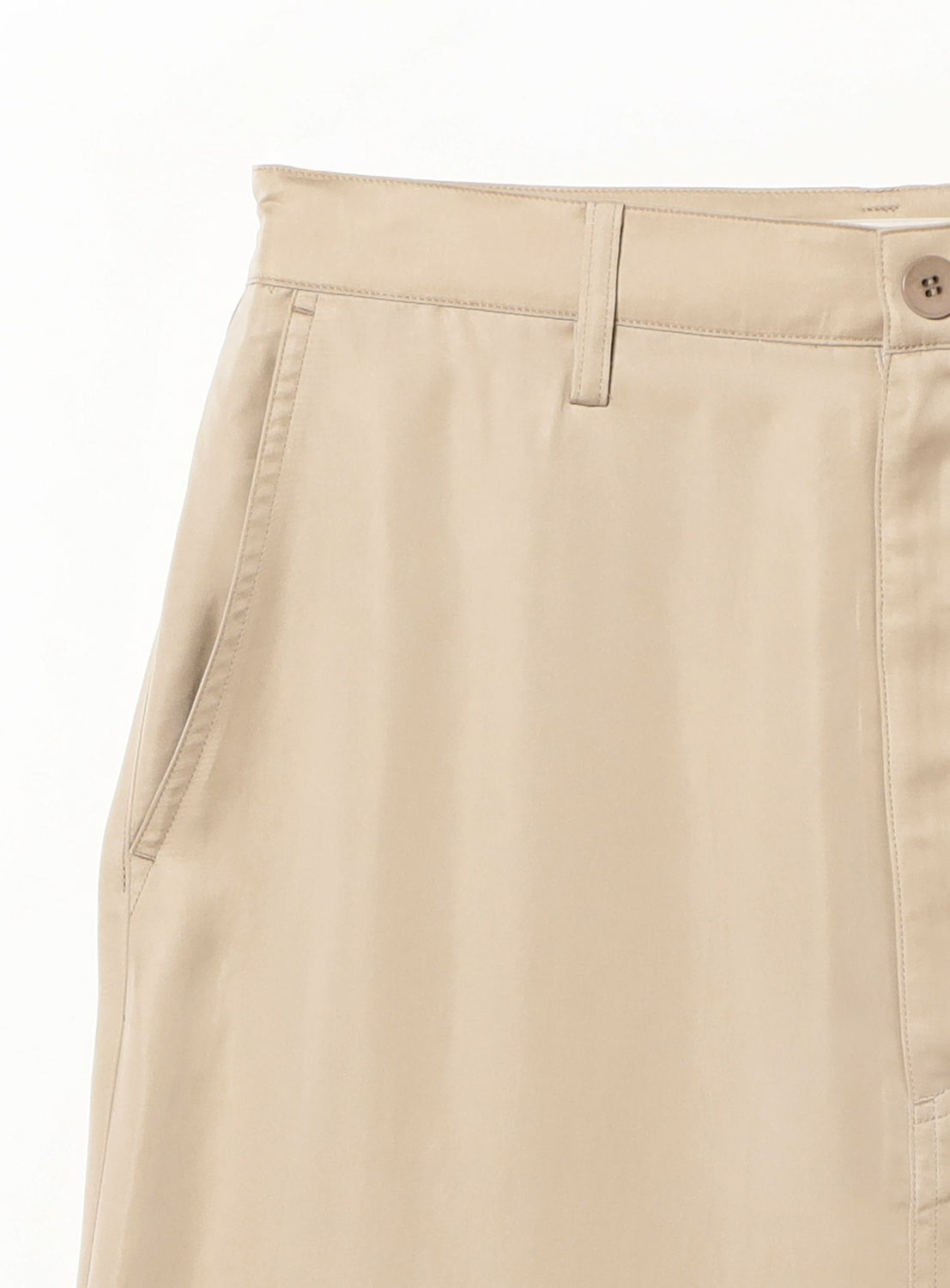 Cupro Back Yoke Skirt