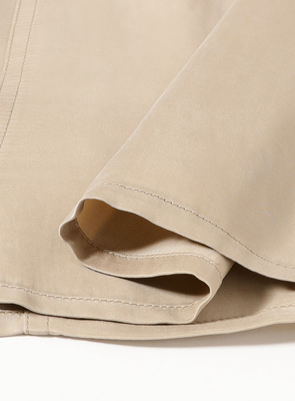 Cupro Back Yoke Skirt