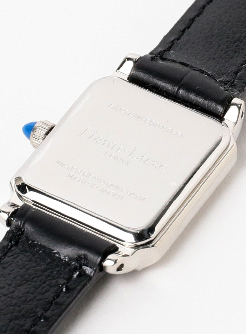Square Embossed Leather Watch II