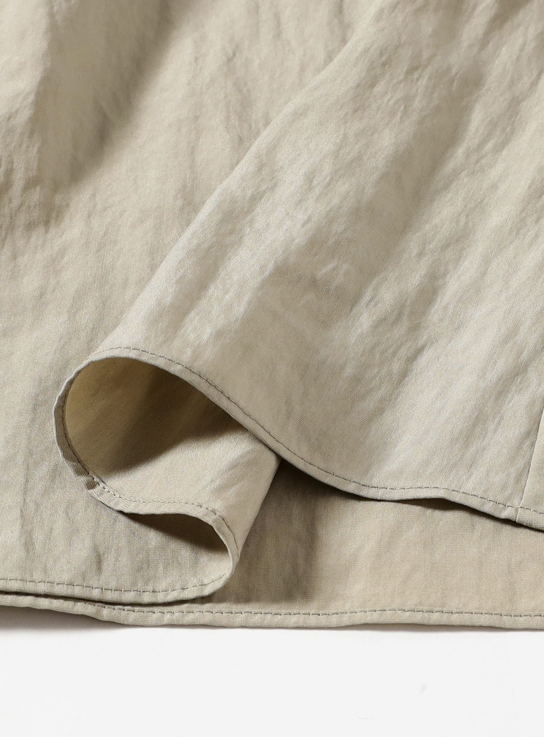 Front Tie Gathered Skirt