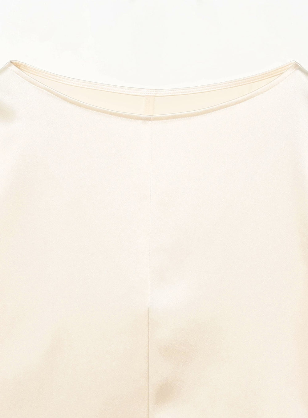 Triacetate & Polyester Flat Satin Blouse