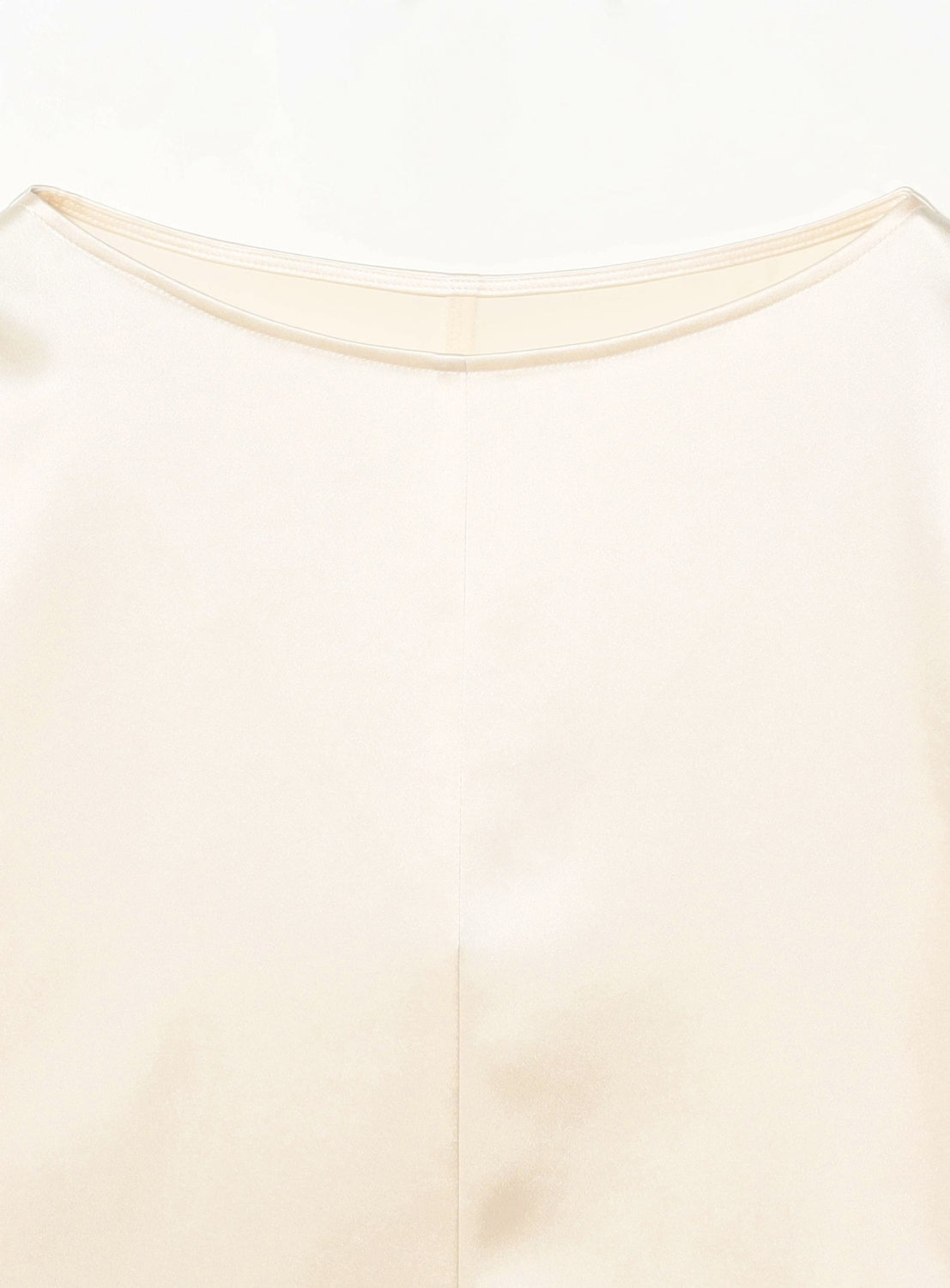 Triacetate & Polyester Flat Satin Blouse