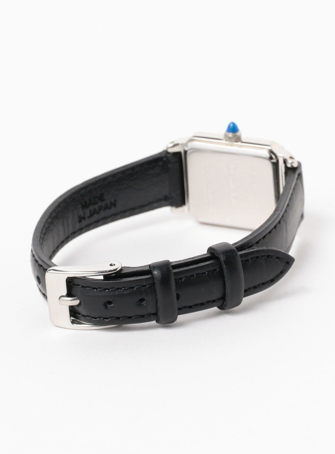 Square Embossed Leather Watch II