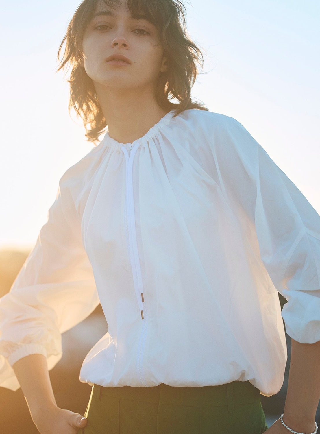 AK+1 / Airy Nylon Blouson