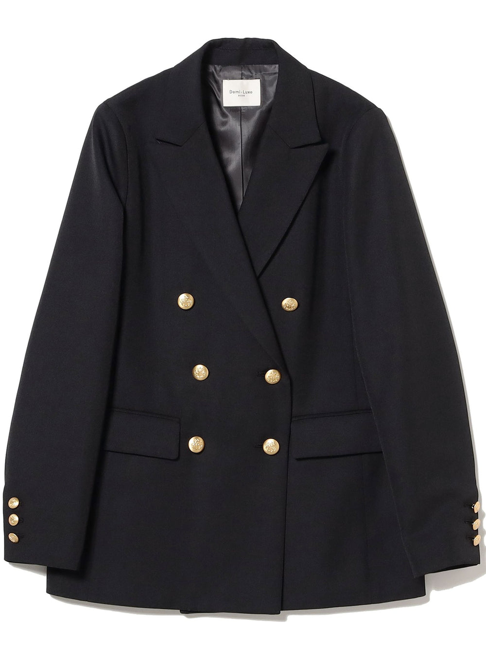 Dry Gabardine 6-Button Double Jacket