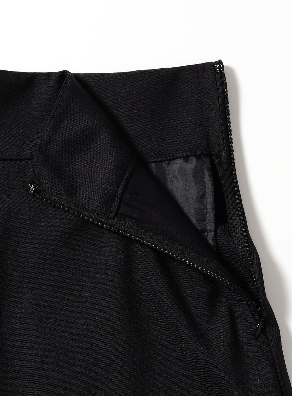 Natural Oxford Flared Skirt