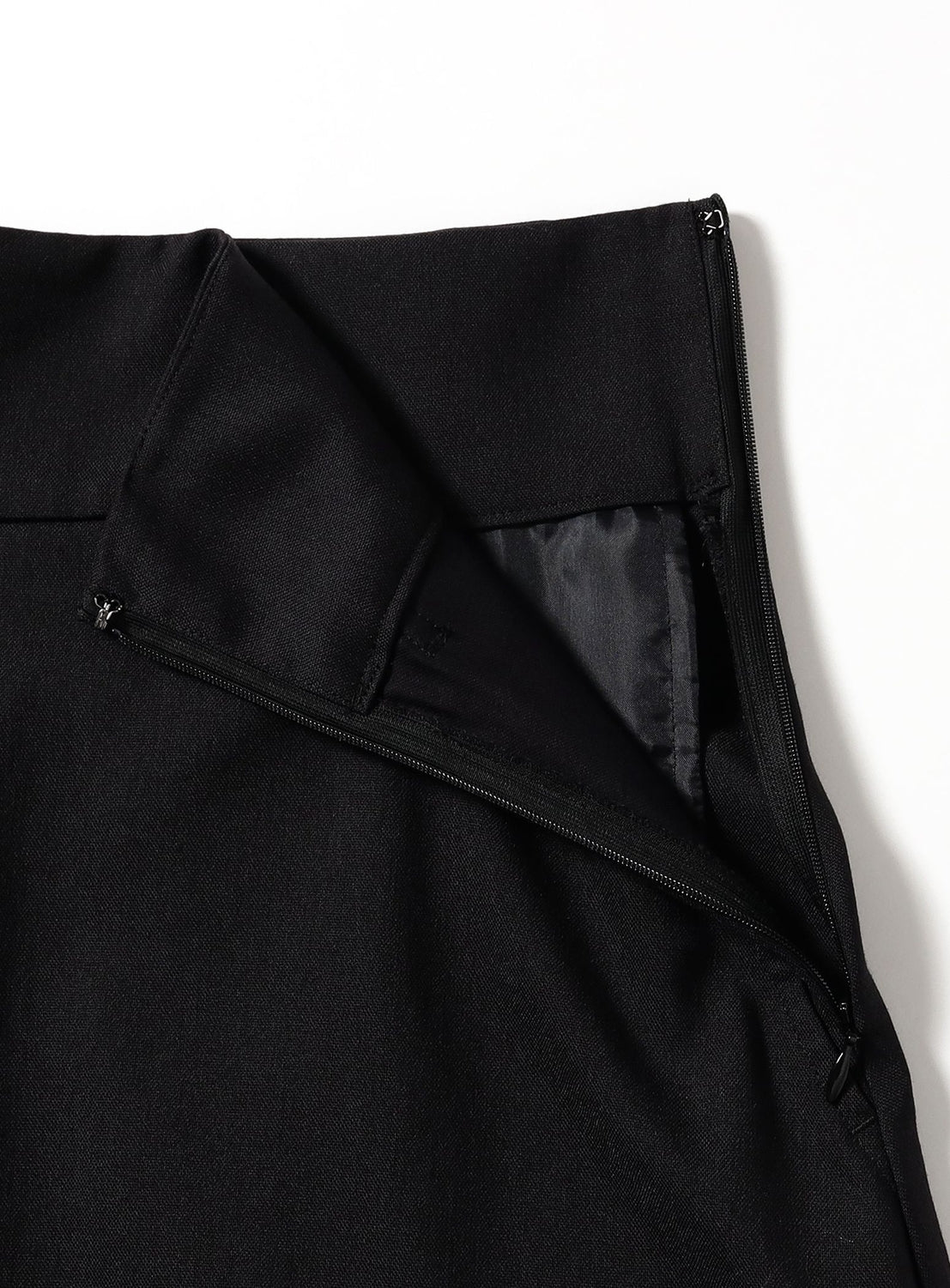 Natural Oxford Flared Skirt
