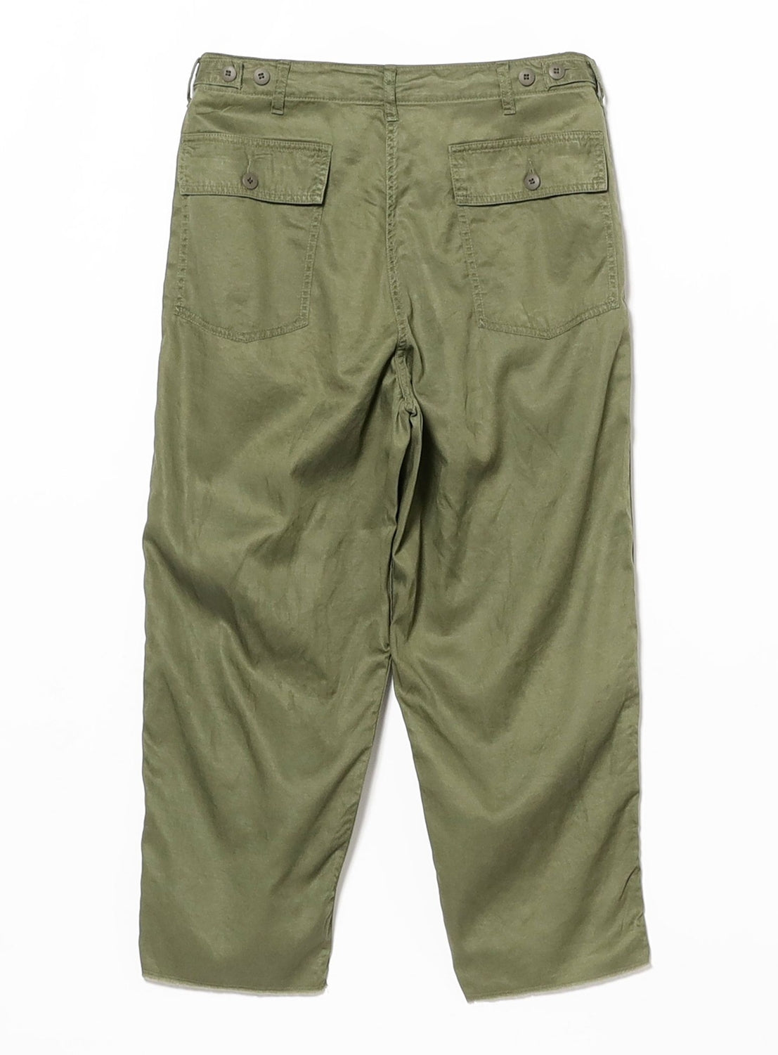 Cut-Off Twill Baker Pants