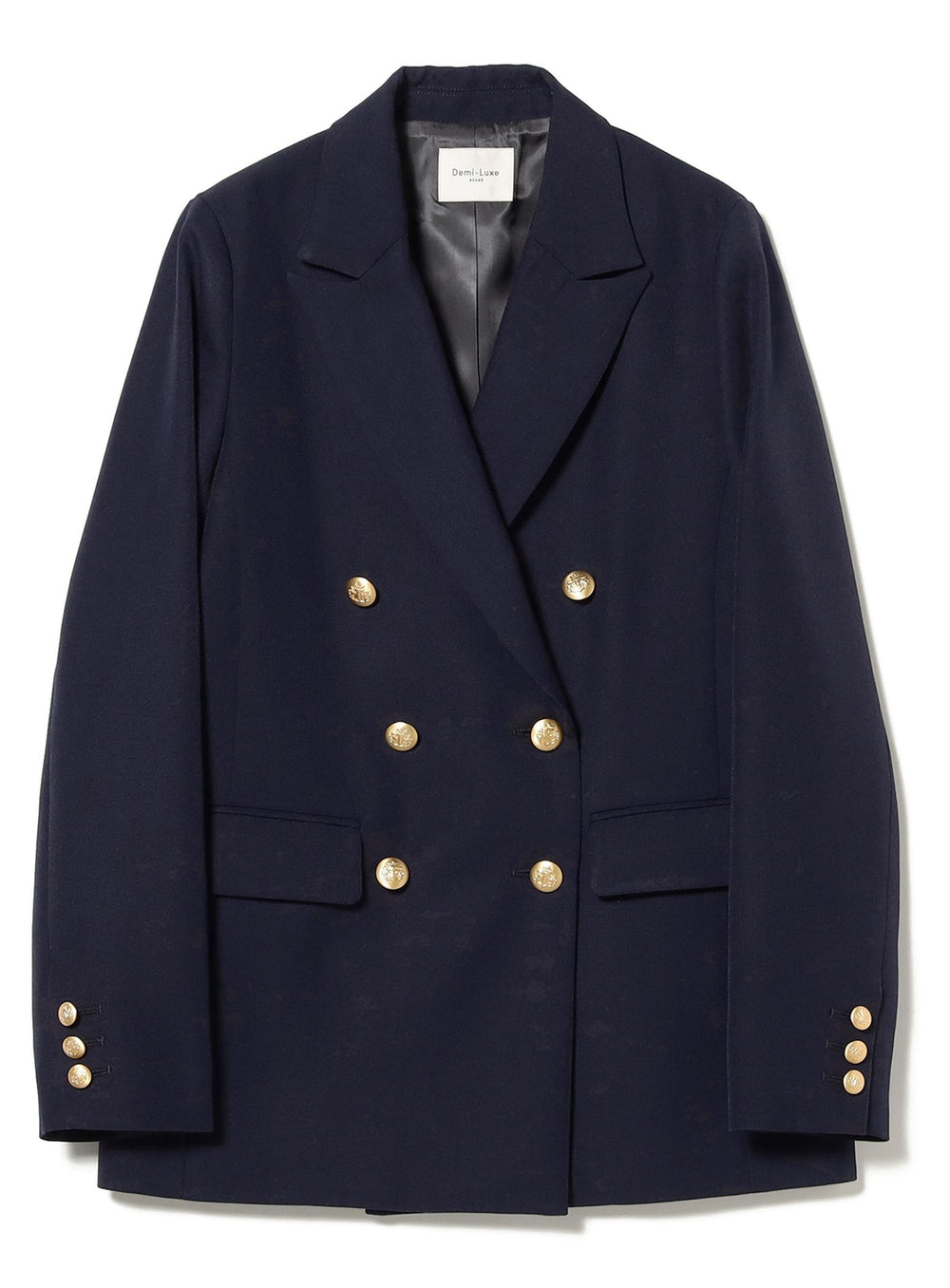 Dry Gabardine 6-Button Double Jacket