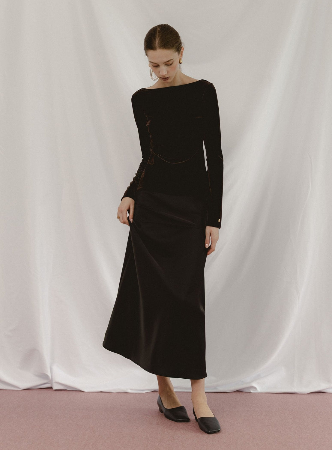 BEAMS SALON / เสื้อกำมะหยี่ซีทรู