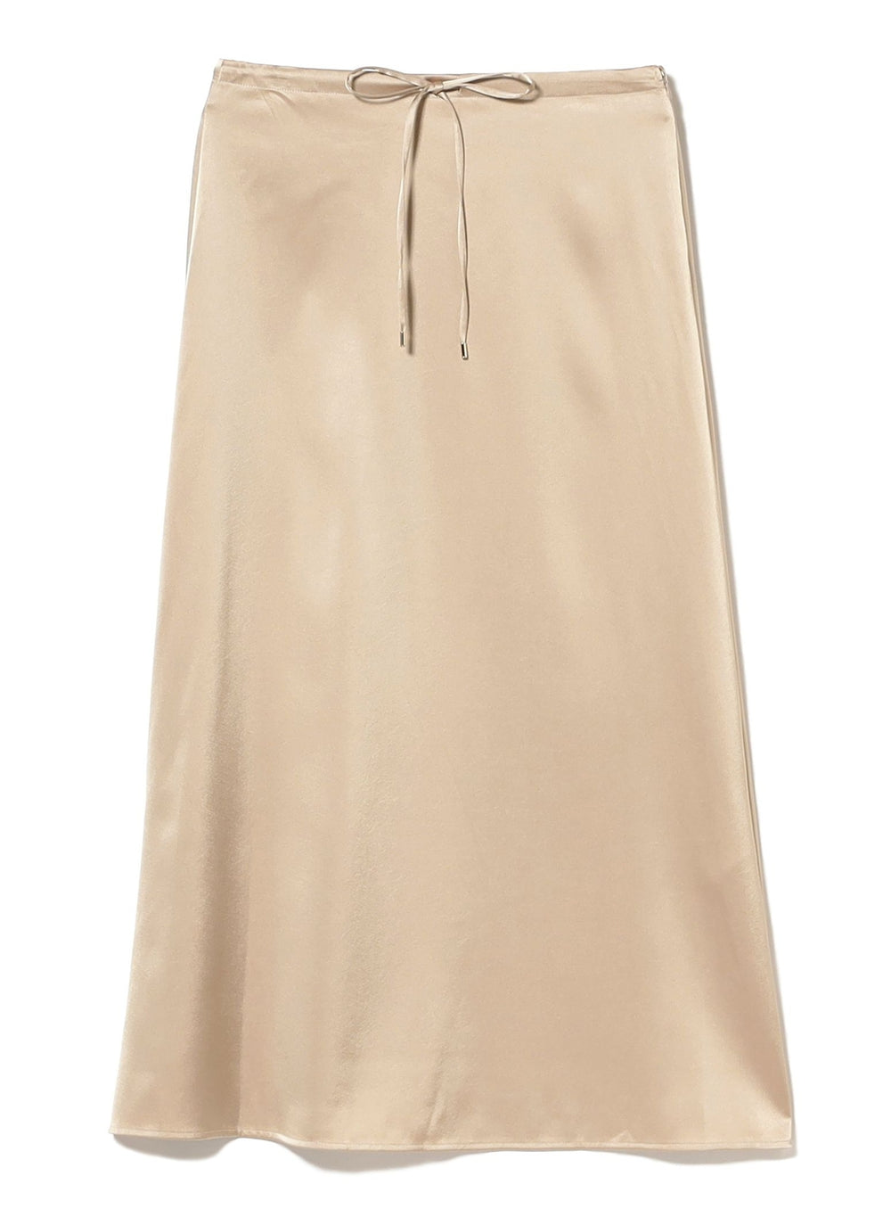 Triacetate Polyester Flat Satin Skirt