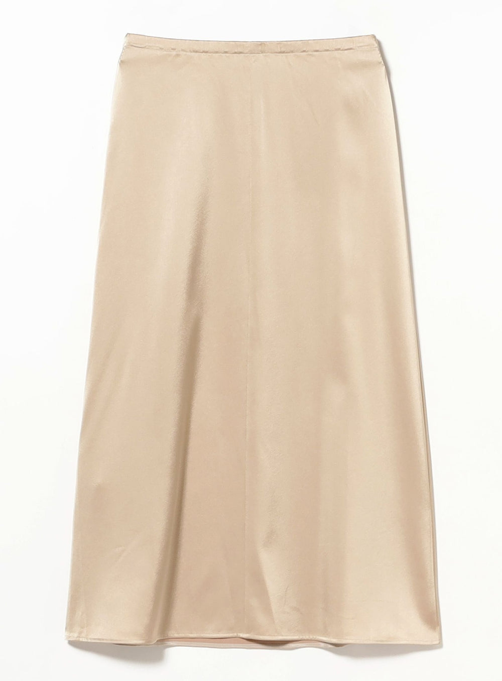 Triacetate Polyester Flat Satin Skirt