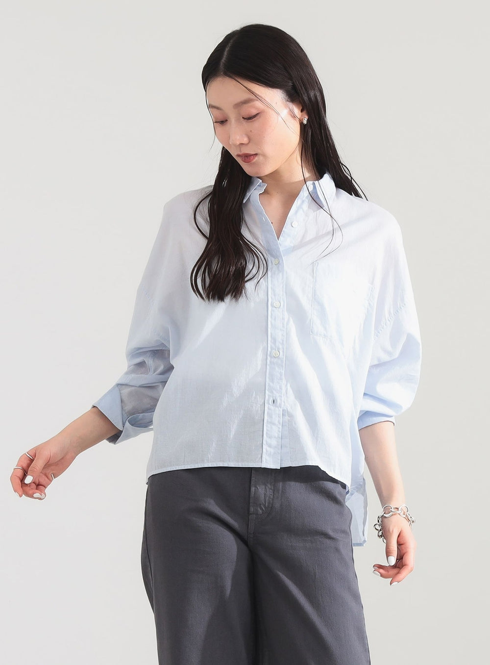 KHADI Over Short Shirt