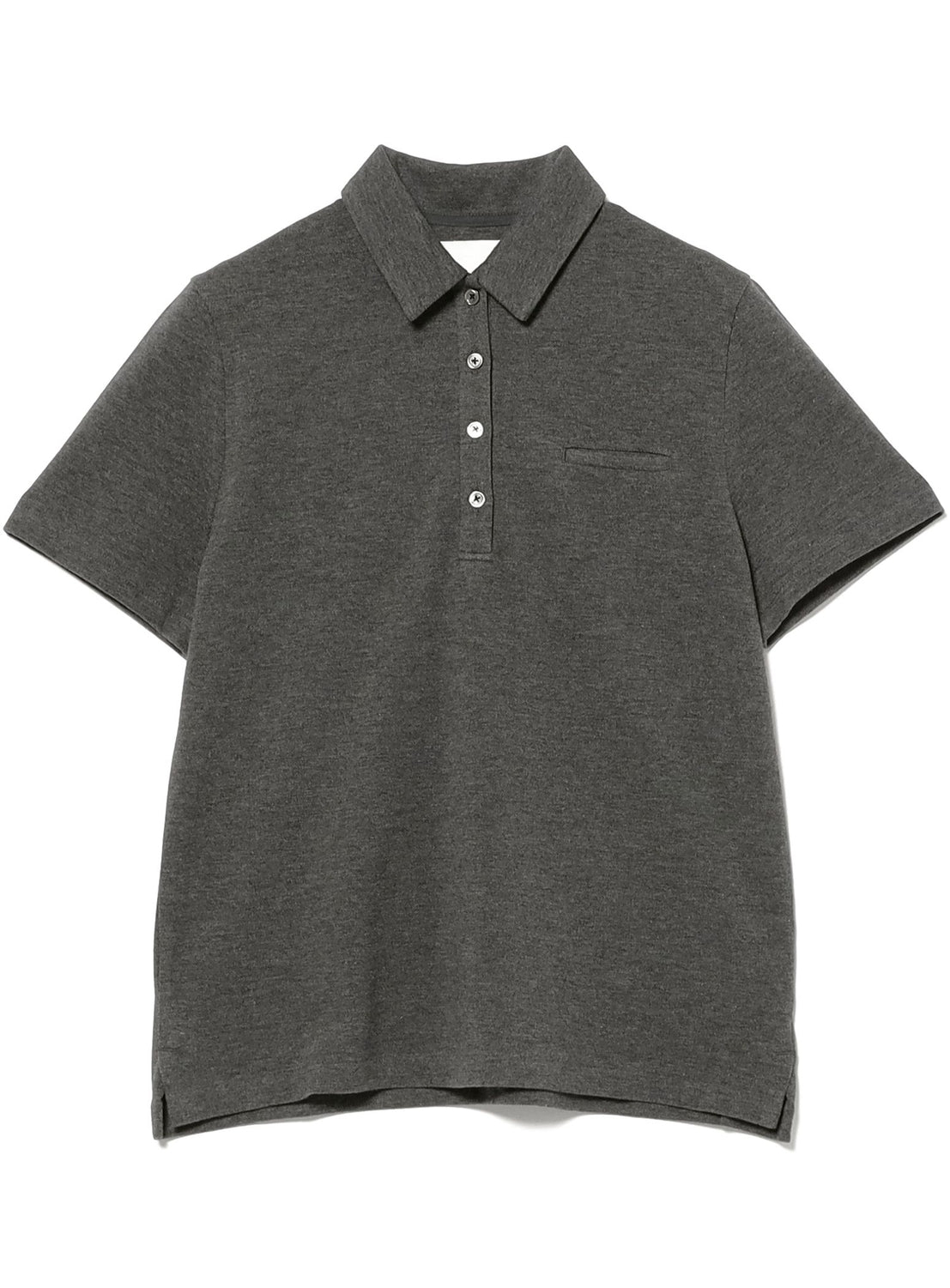 AK+1 / เสื้อโปโลคอปกแขนสั้นผ้าคานาโกะถักละเอียด