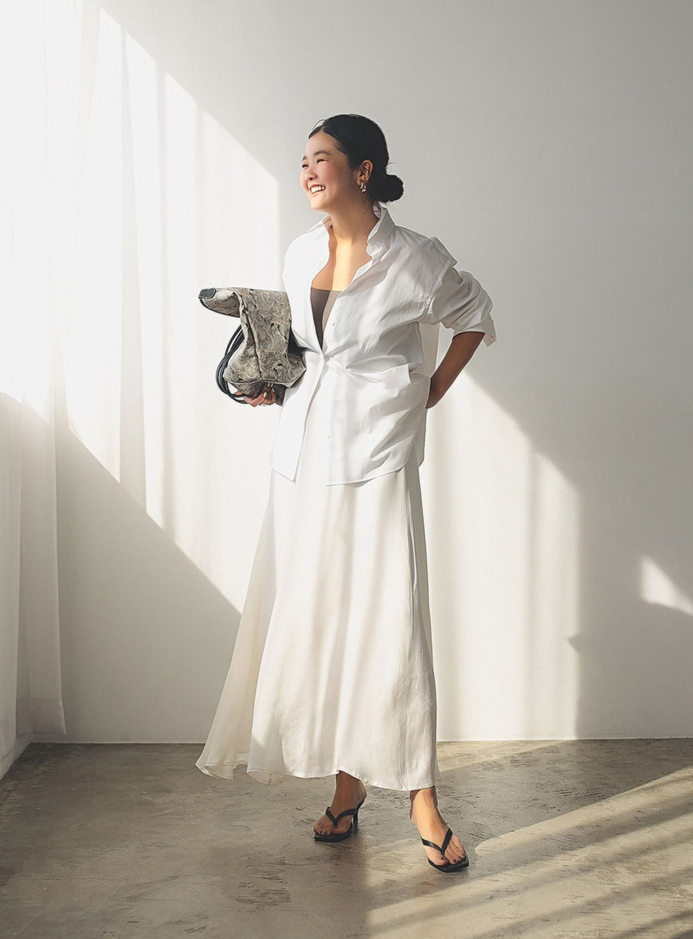 Fibrillated Flare Skirt