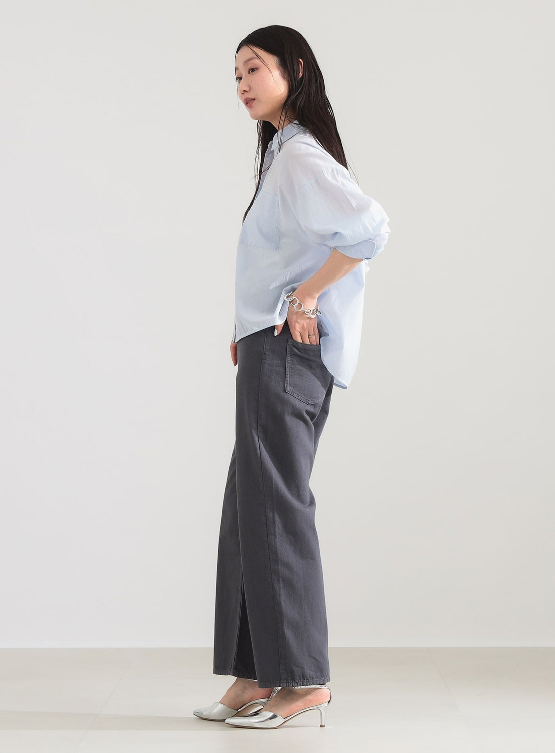 KHADI Over Short Shirt