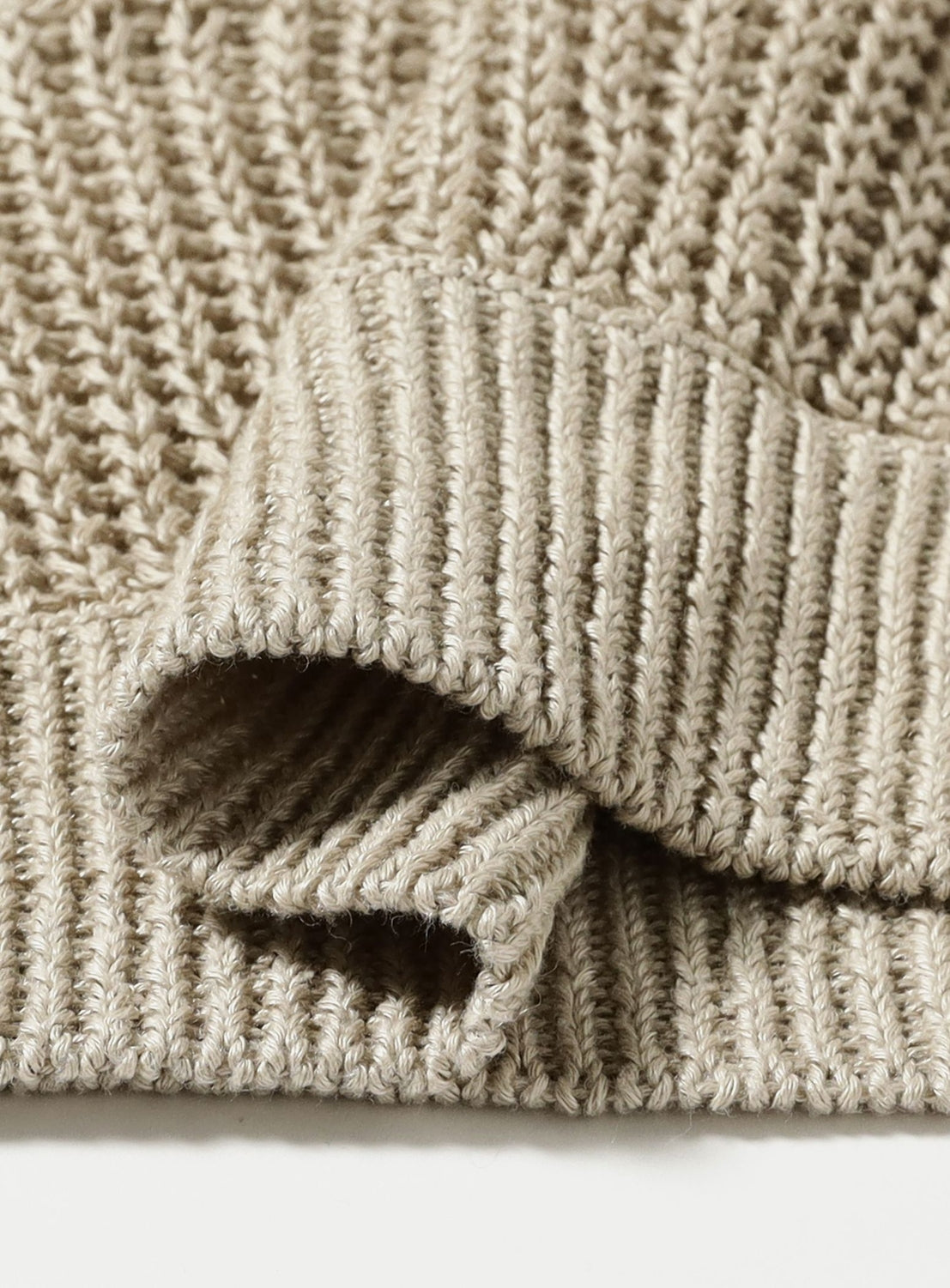 Linen Rib Knit Vest