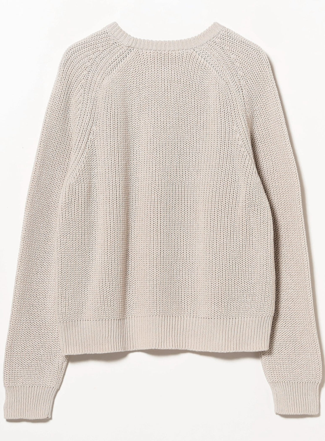 5-Gauge Cotton Rib Knit Pullover