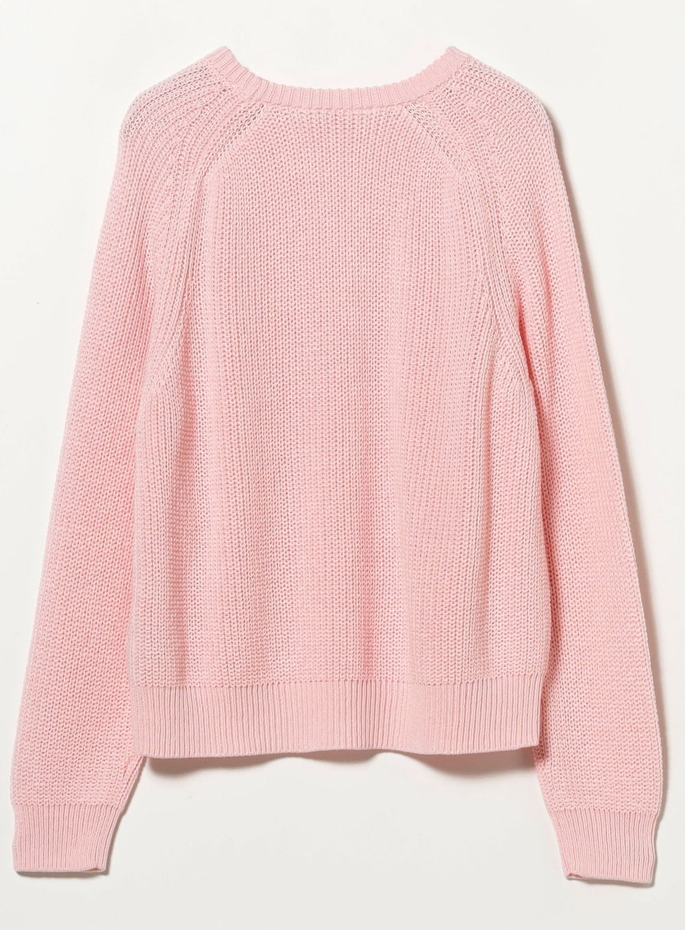 5-Gauge Cotton Rib Knit Pullover
