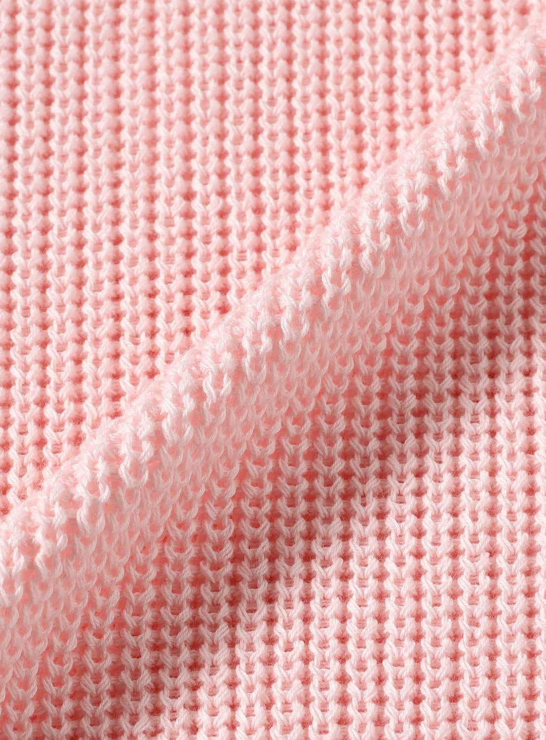 5-Gauge Cotton Rib Knit Pullover