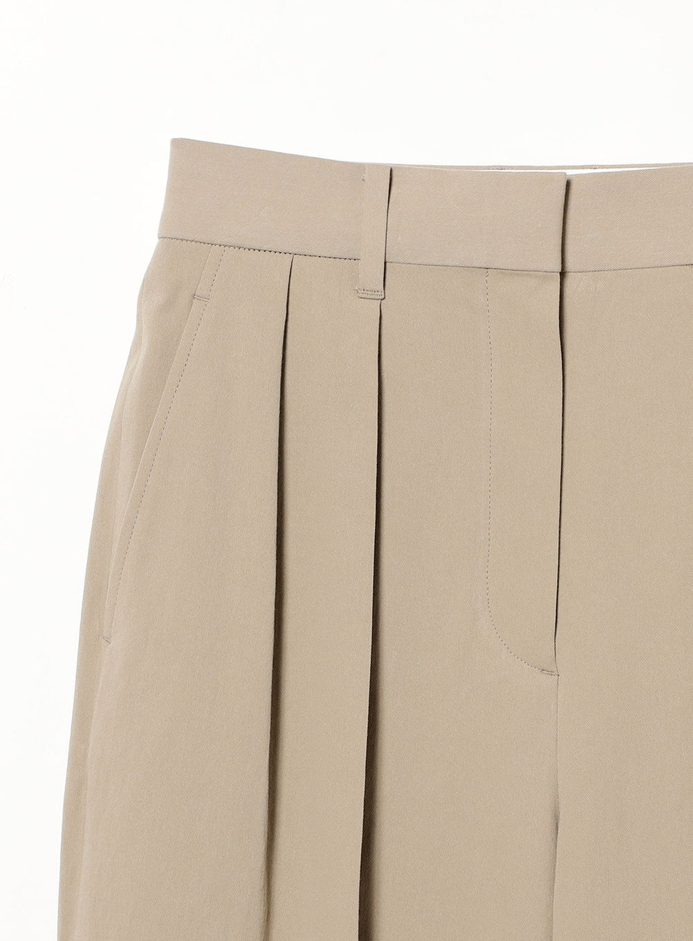 AK+1 / In-Pleat Semi-Wide Pants