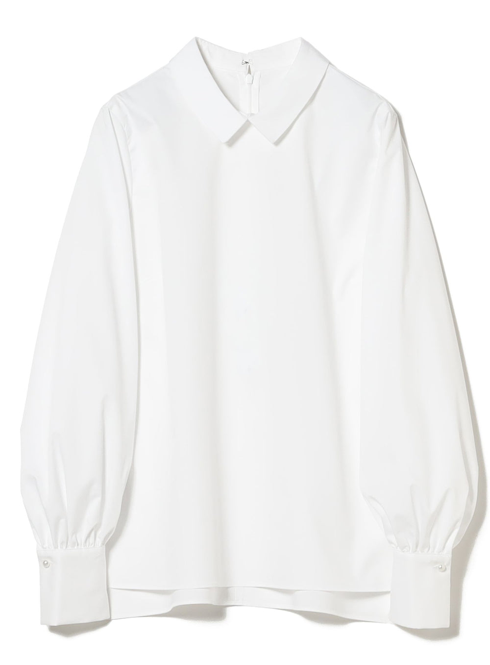 Grosgrain Collar Blouse