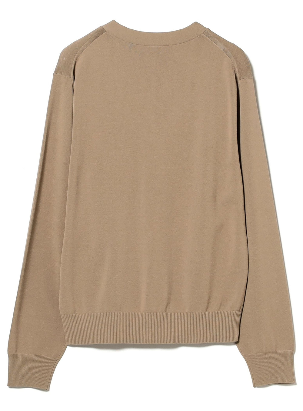 Metal Button V-Neck Cardigan