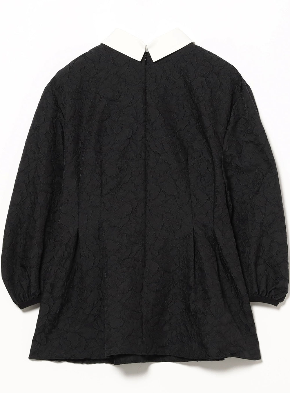 Jacquard Detachable Collar Blouse