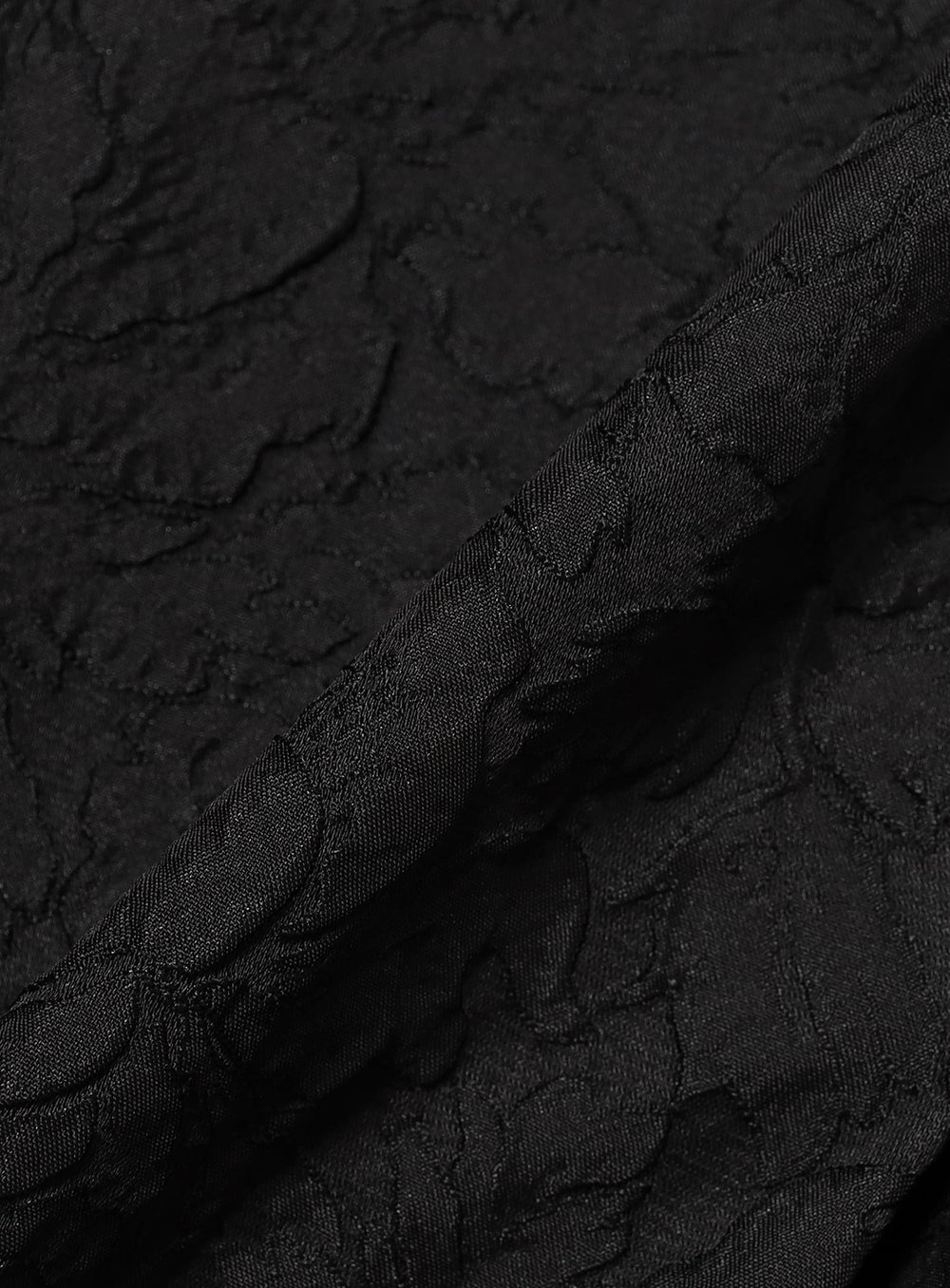 Jacquard Detachable Collar Blouse