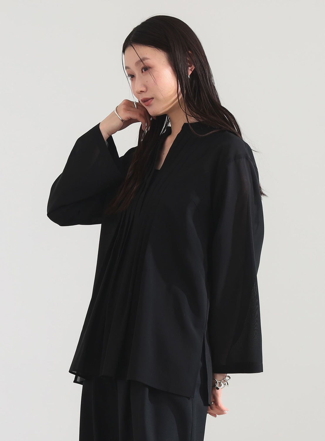 Tucked Blouse