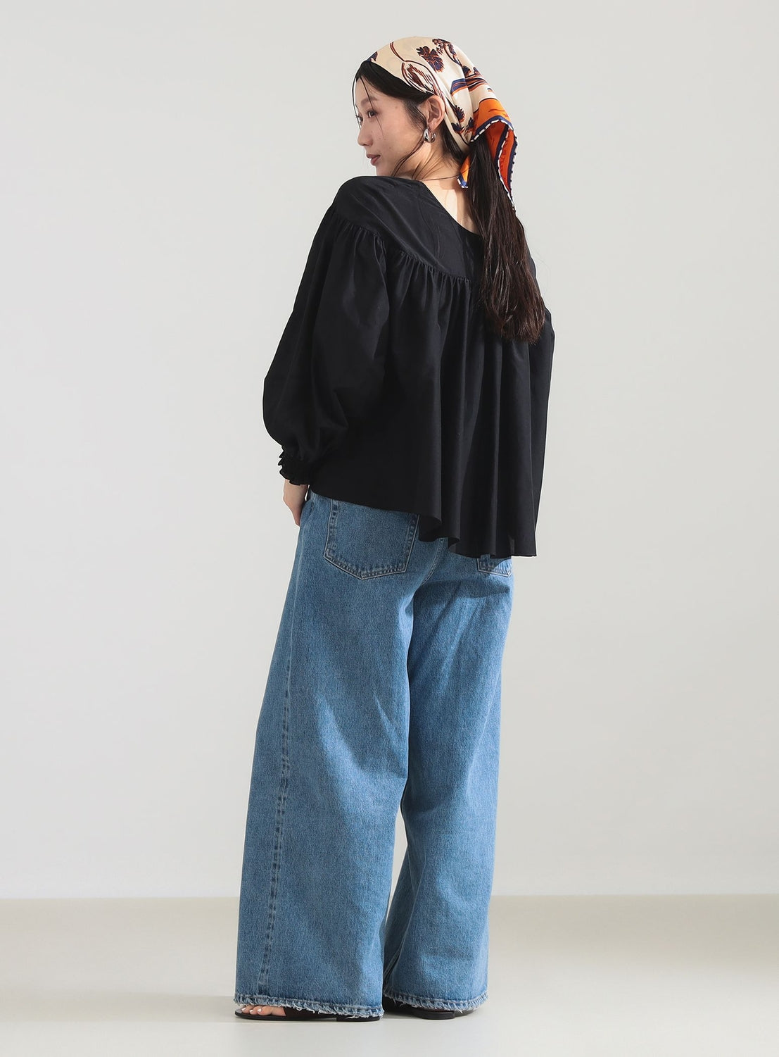 Cotton Silk 2-Way Blouse