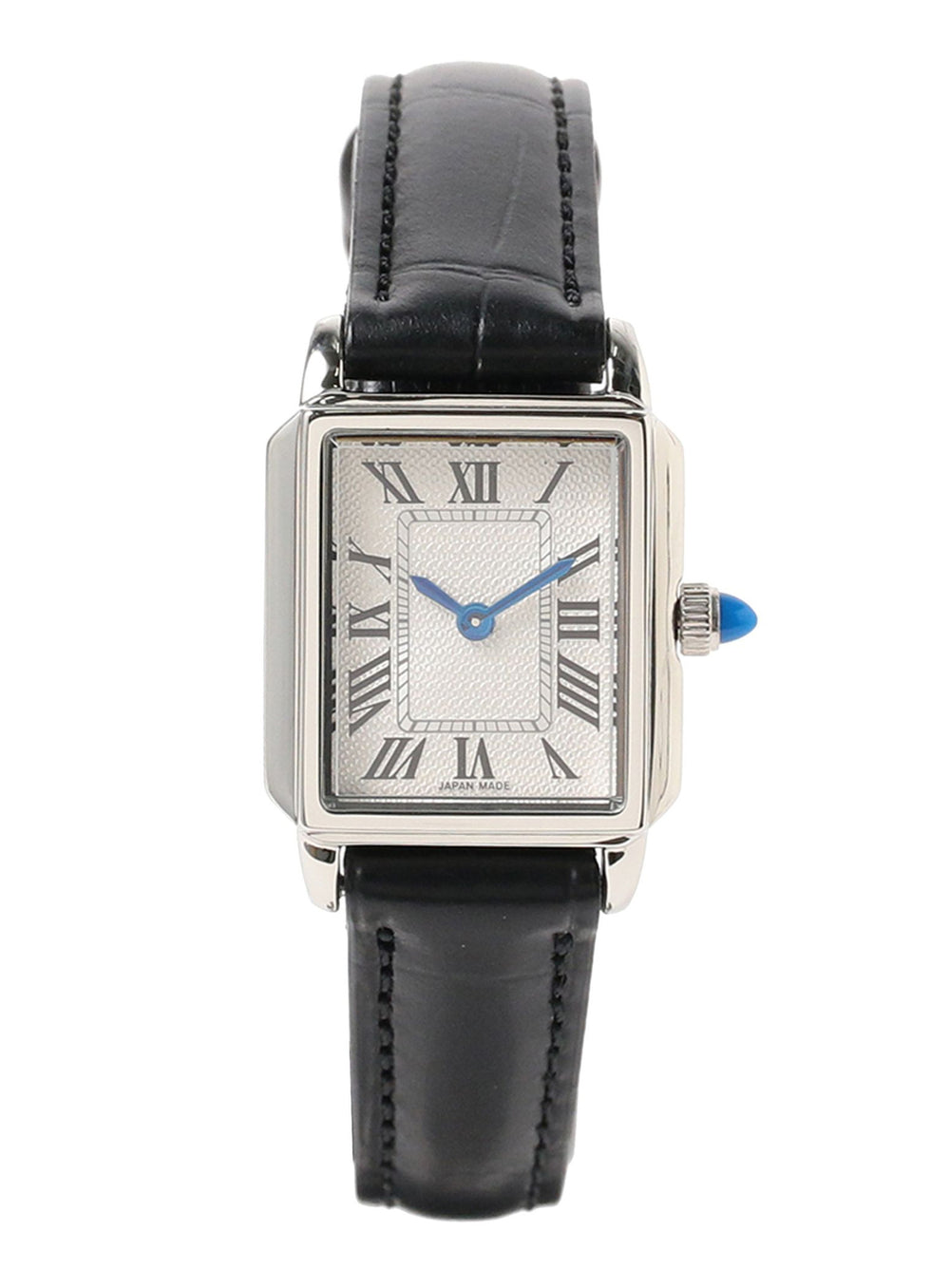 Square Embossed Leather Watch II
