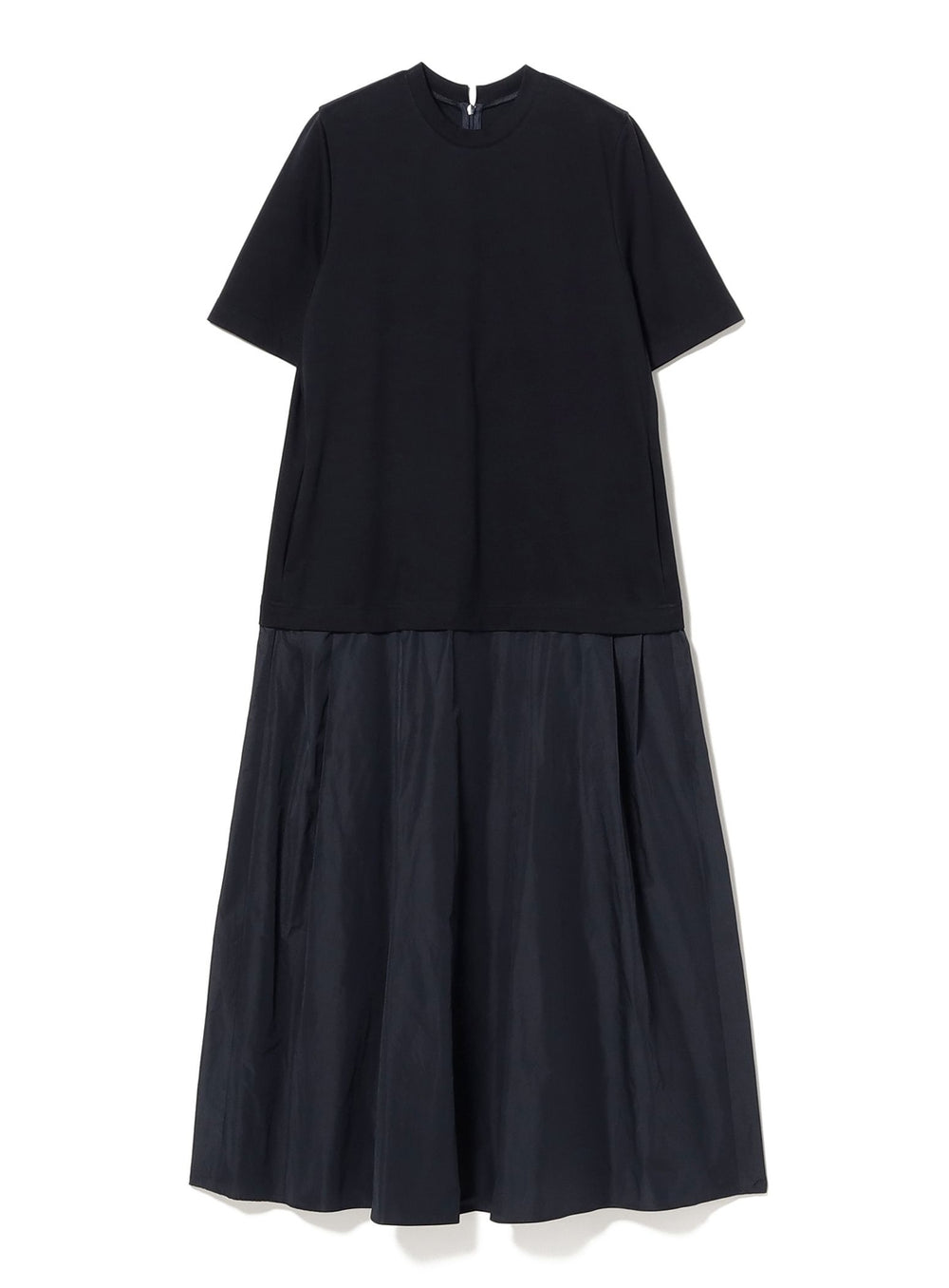 Taffeta Combo T-Shirt Dress
