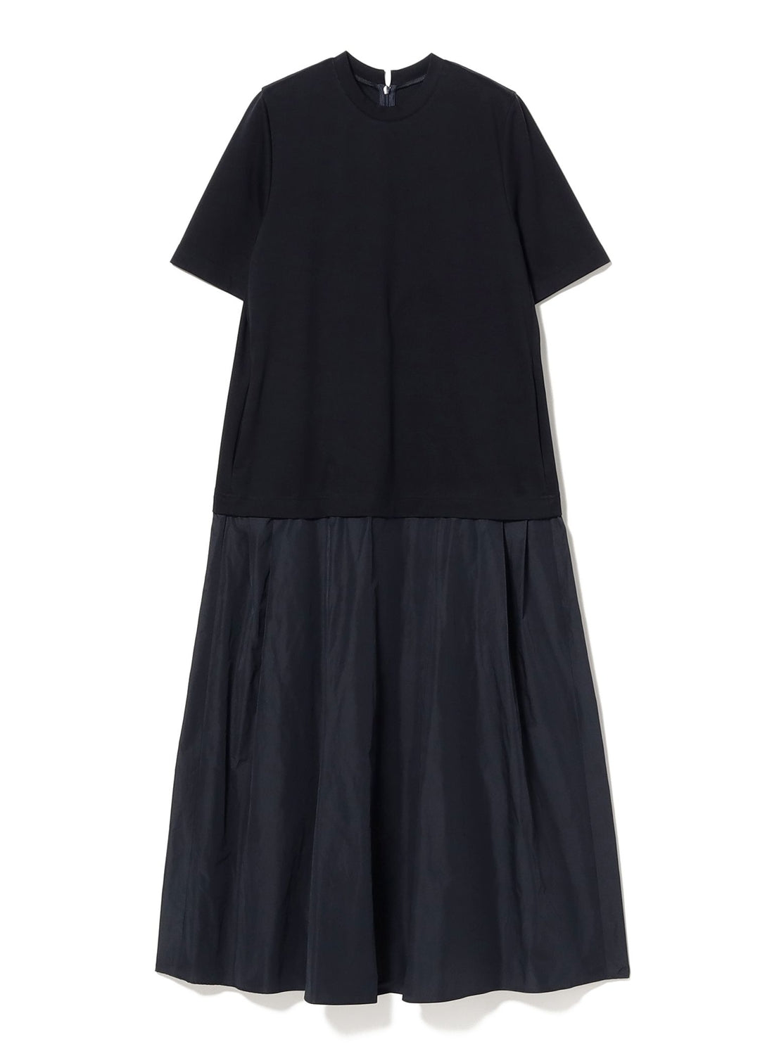 Taffeta Combo T-Shirt Dress