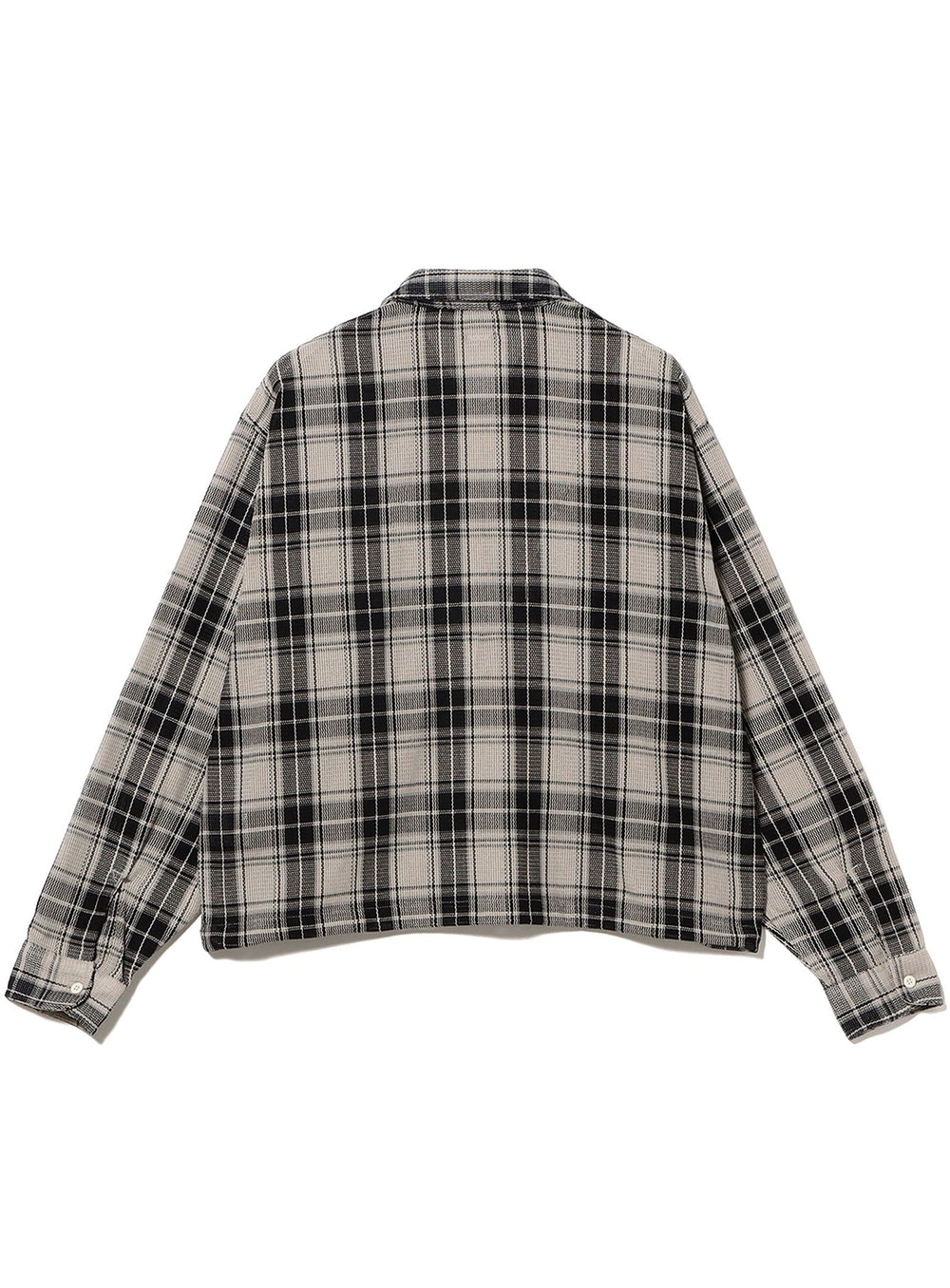 เสื้อเชิ้ตผ้าตาข่ายมีซิป