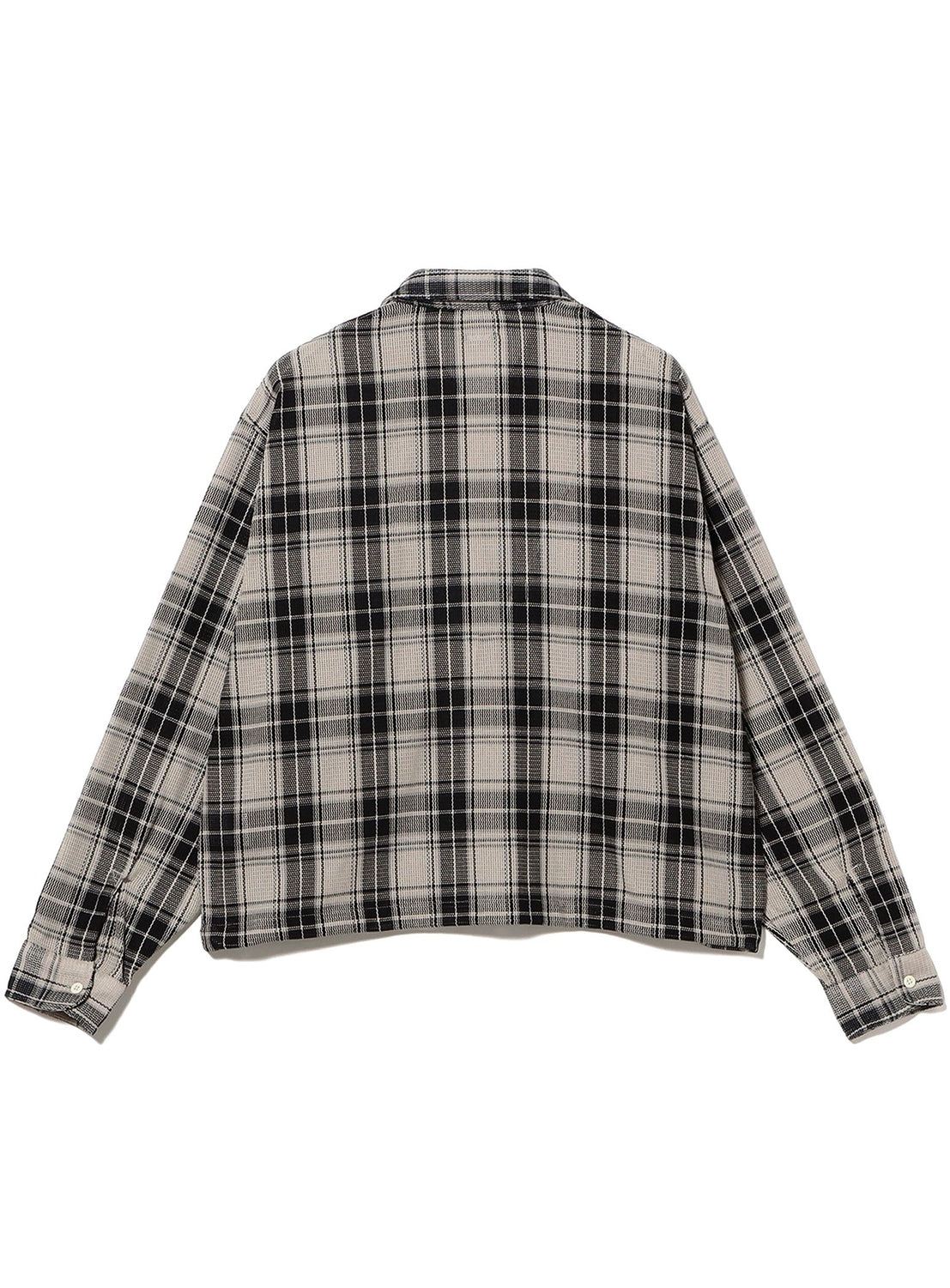 เสื้อเชิ้ตผ้าตาข่ายมีซิป