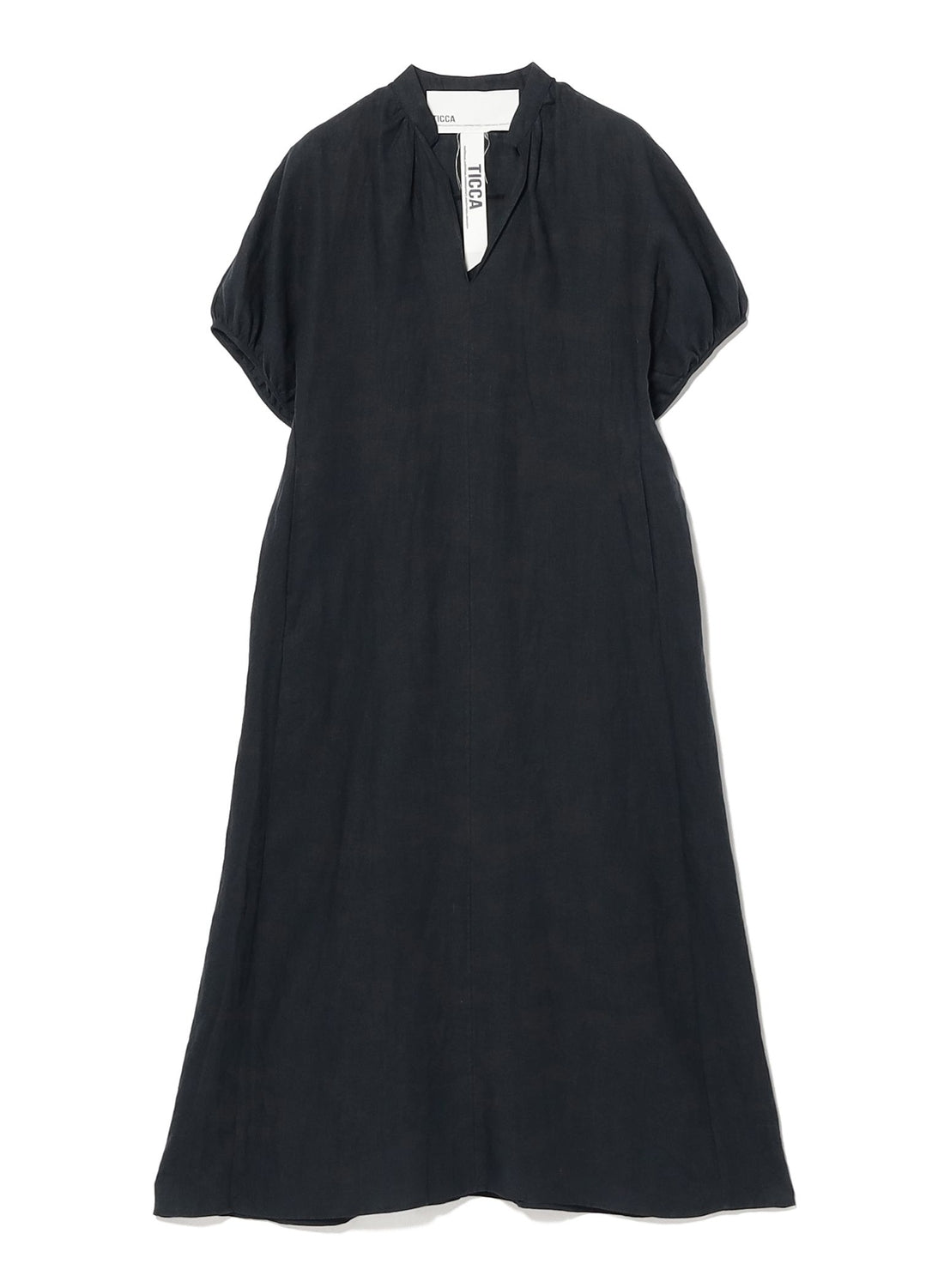 【Exclusive】TICCA / Linen Balloon Sleeve Dress