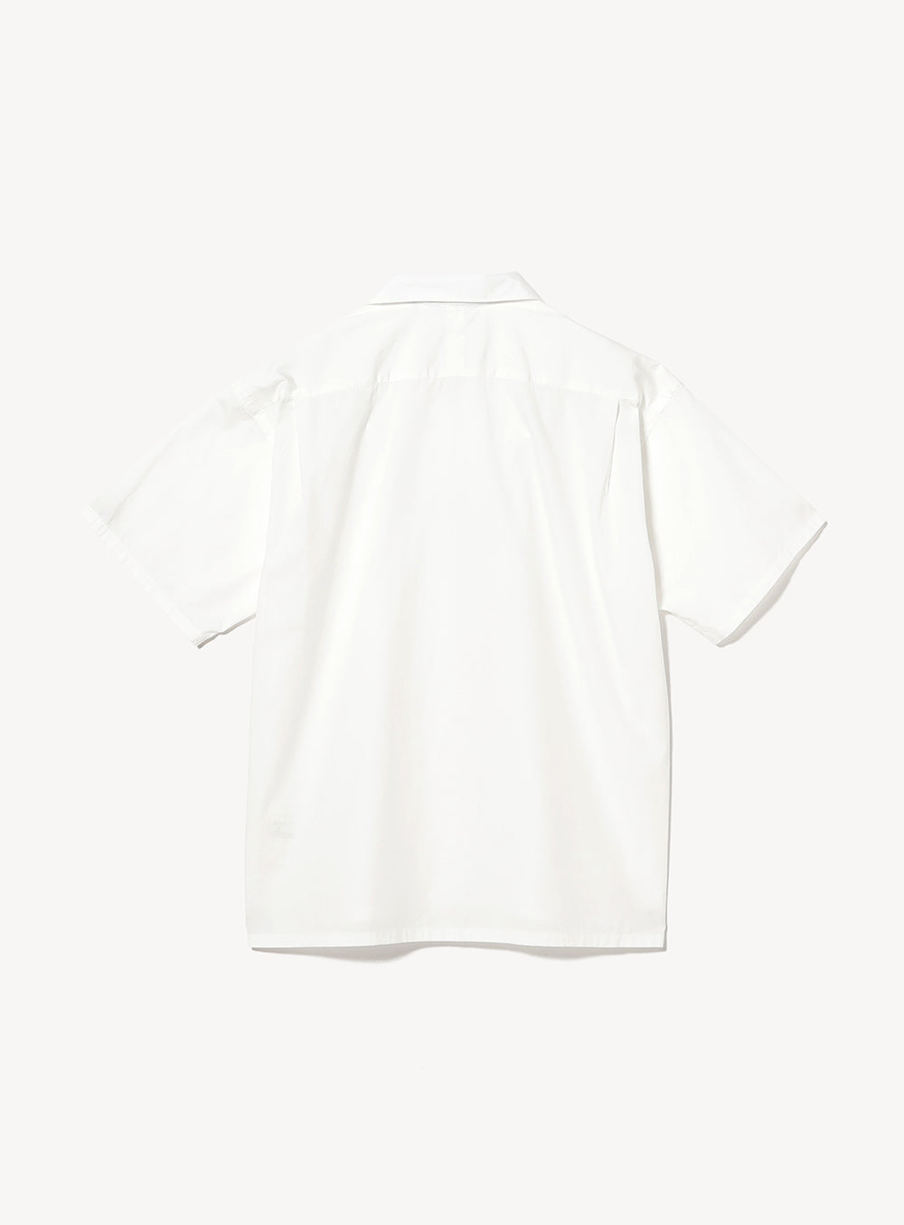 Broadcloth Open Collar Shirt