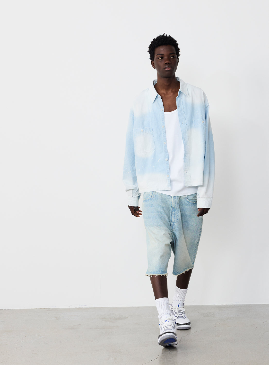 Damage Chambray Shirt
