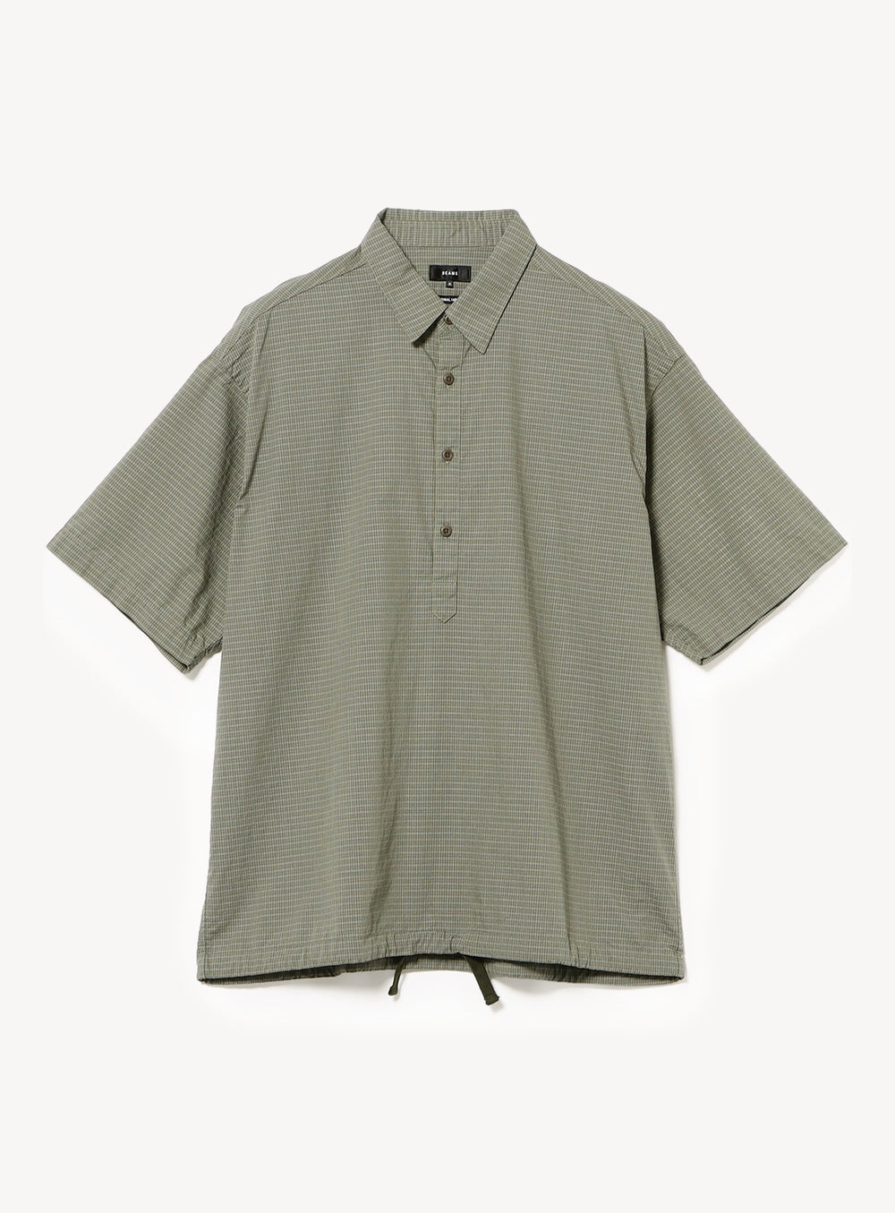 เสื้อเชิ้ตพูลโอเวอร์ลายตาราง