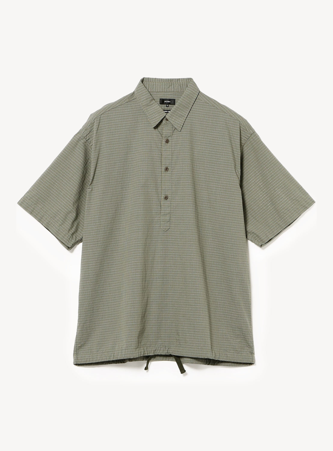 เสื้อเชิ้ตพูลโอเวอร์ลายตาราง
