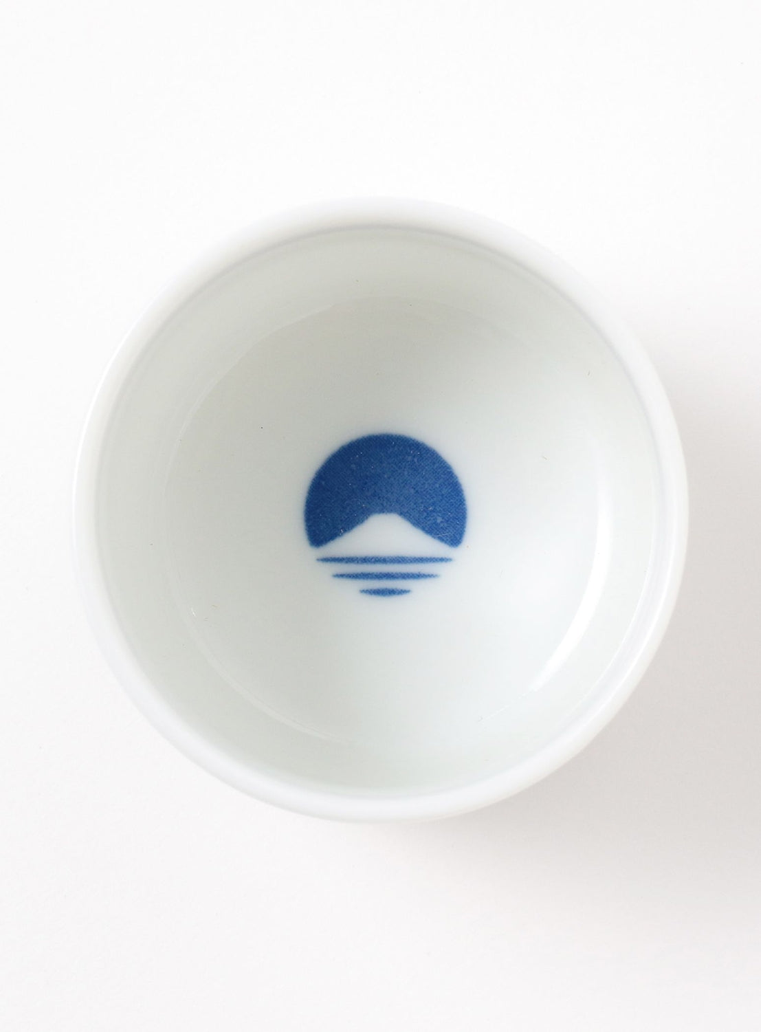 Mt. Fuji Logo Ochoko Sake Cup