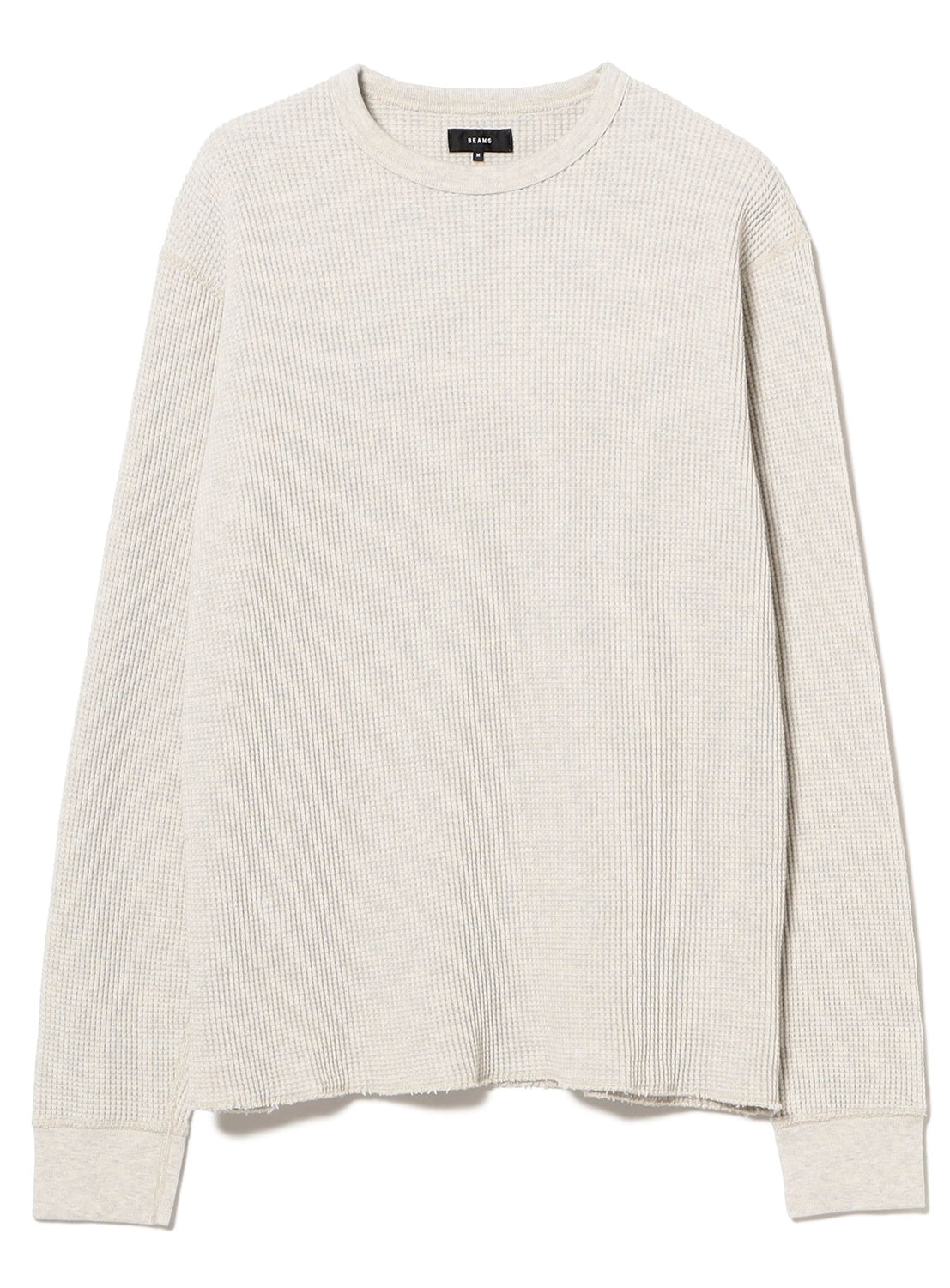 เสื้อคอกลมผ้าวาฟเฟิล